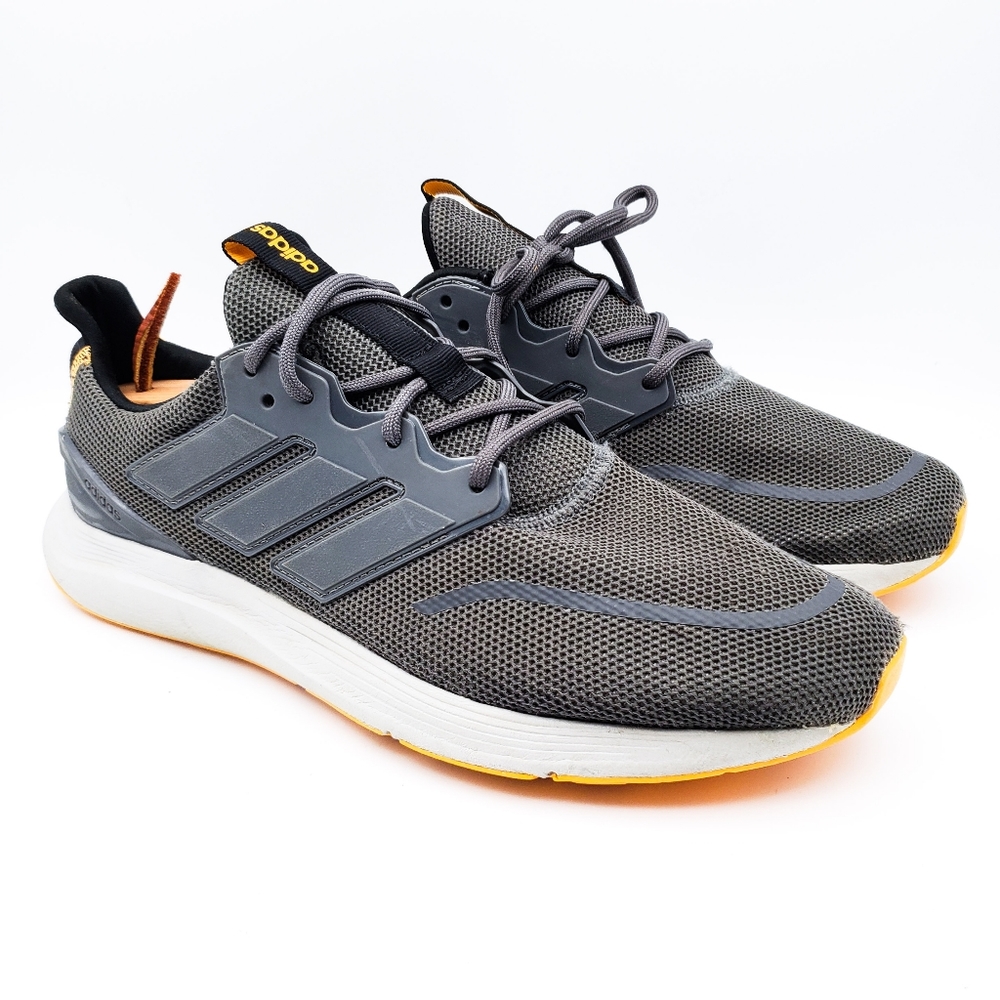 Adidas Energy Falcon Mens Gray Running Shoes Sz 11